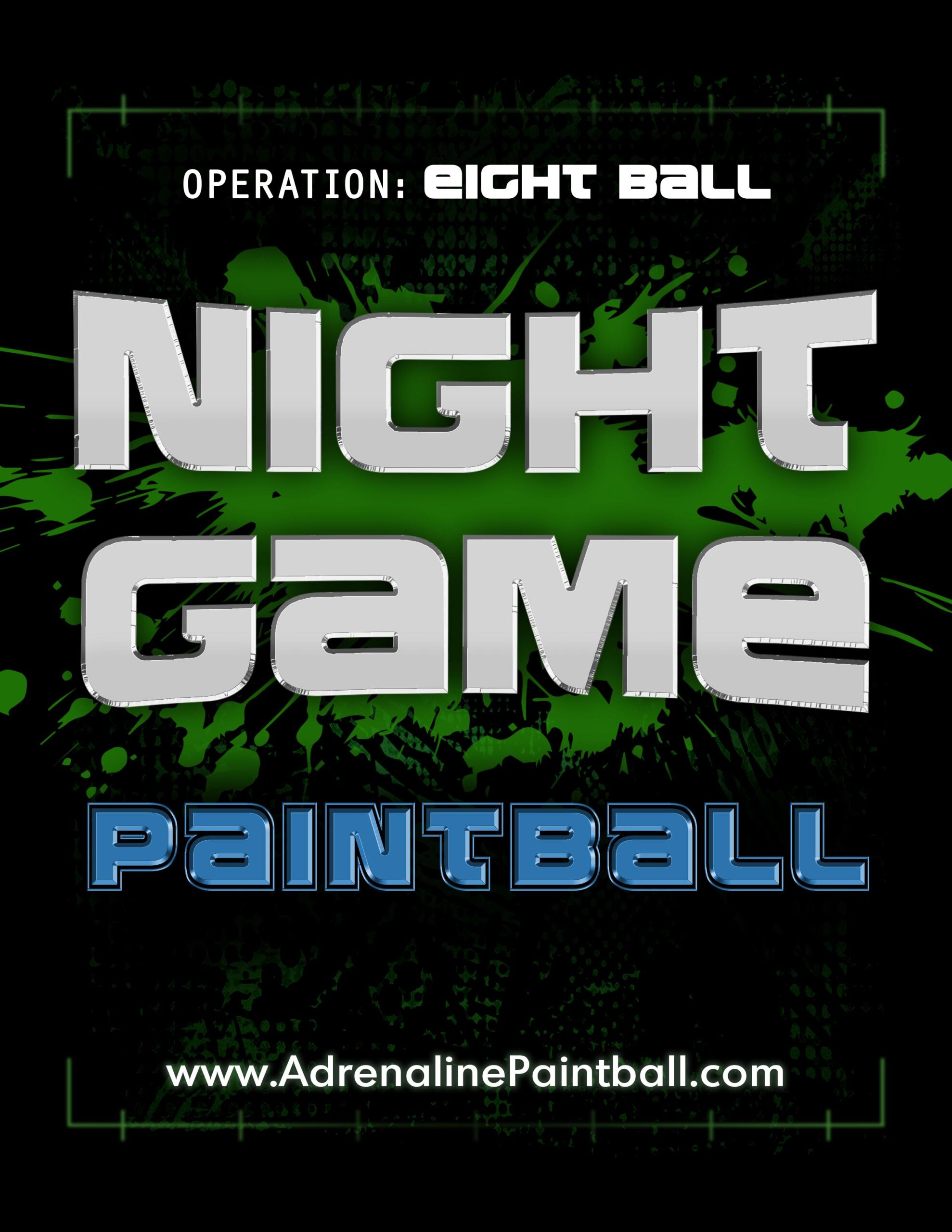 NightGamePaintballPoster