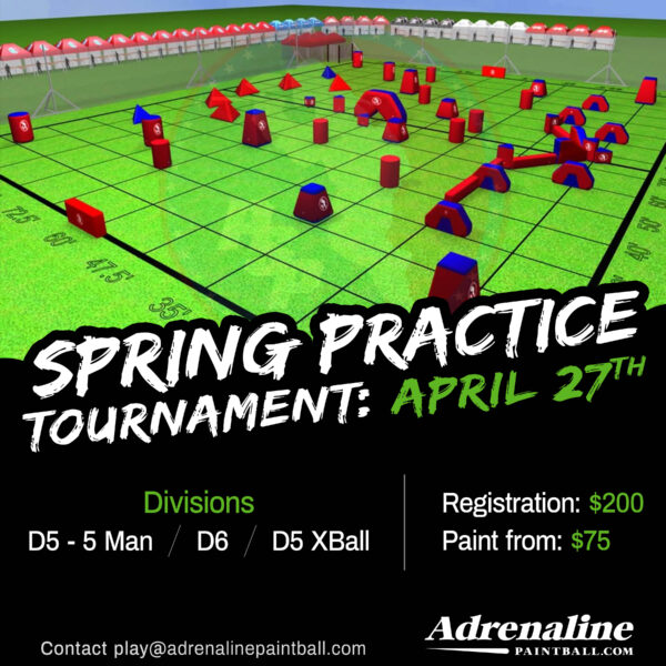 Spring Practice Tourney April 27th Closed