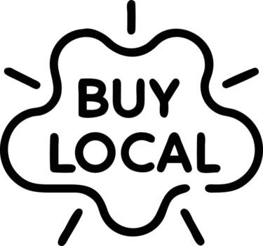 buy-local-sign-with-hand-drawn-style-cloud-shape-and-radiating-lines-vector